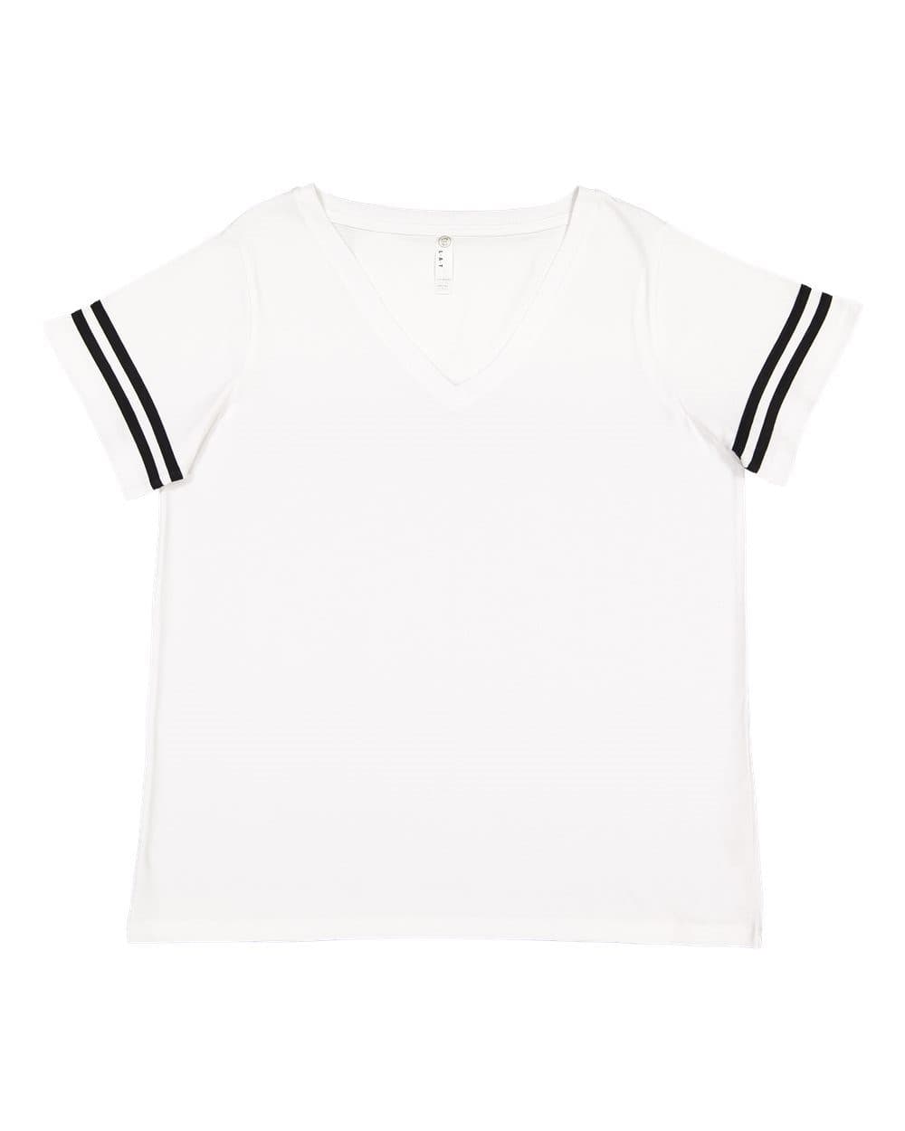 Image for Curvy Collection Women's Vintage Football T-Shirt - 3837