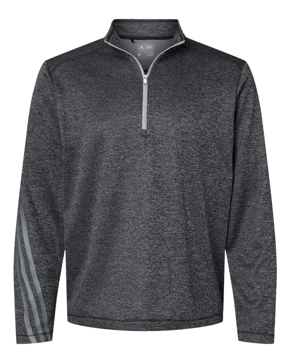 Image for Brushed Terry Heathered Quarter-Zip Pullover - A284