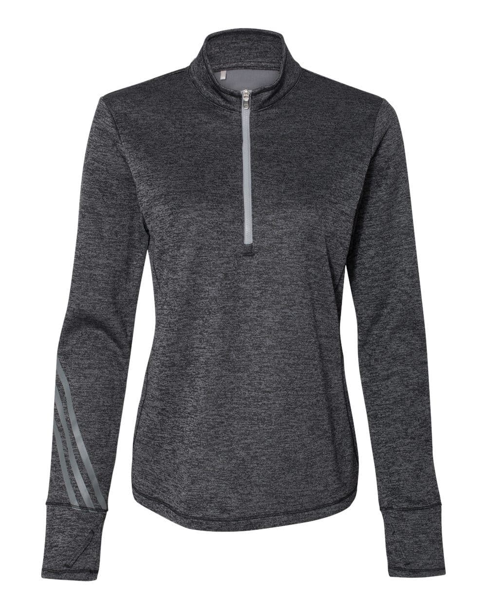 Image for Women's Brushed Terry Heathered Quarter-Zip Pullover - A285