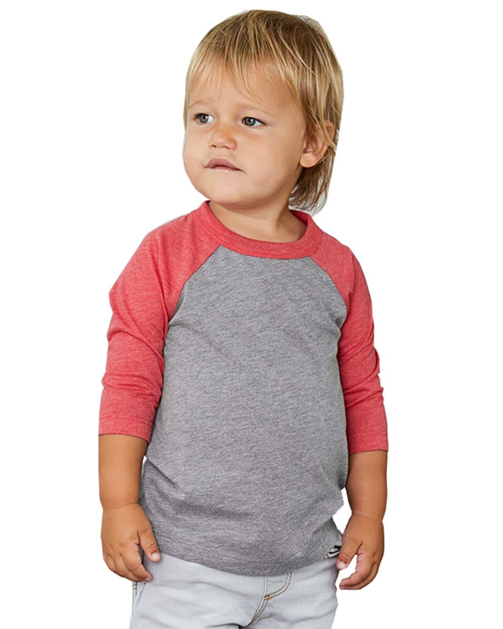 Image for Toddler Three-Quarter Sleeve Baseball Tee - 3200T