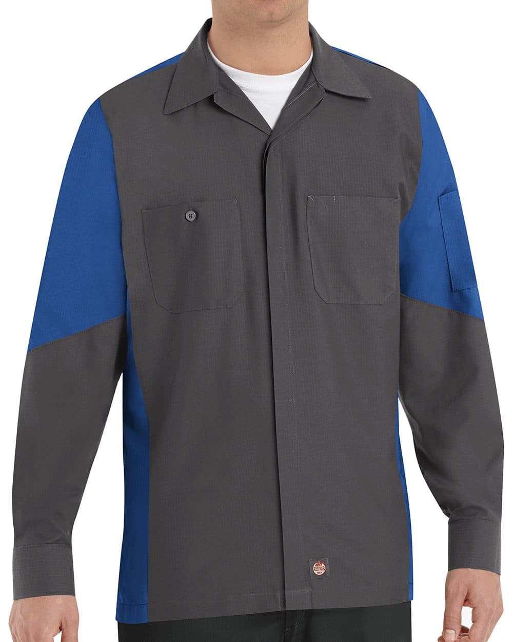 Image for Long Sleeve Automotive Crew Shirt - Tall Sizes - SY10T