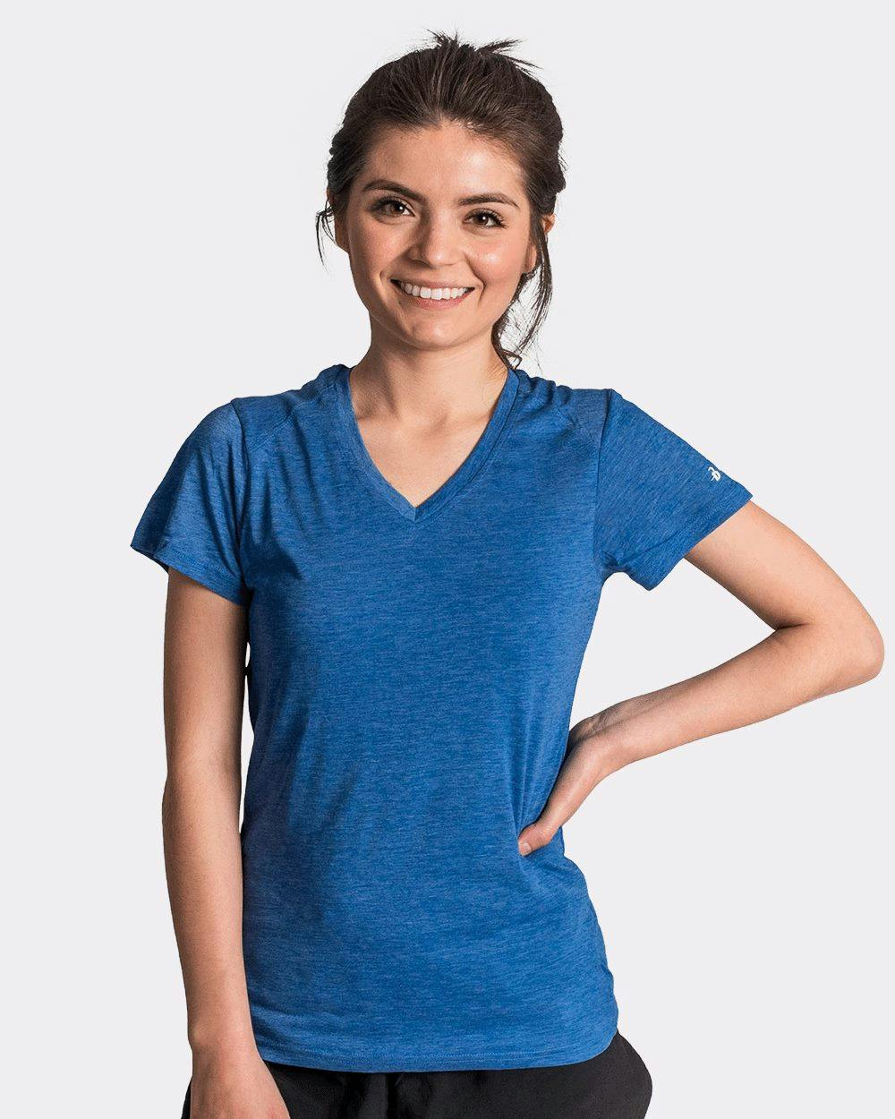 Image for Women’s Triblend Performance V-Neck Short Sleeve T-Shirt - 4962