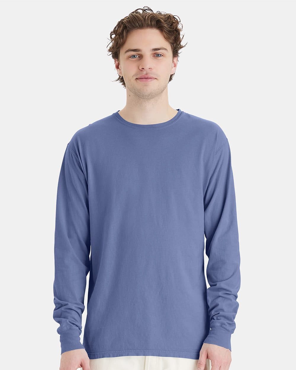Image for Unisex Garment-Dyed Long Sleeve T-Shirt - GDH200
