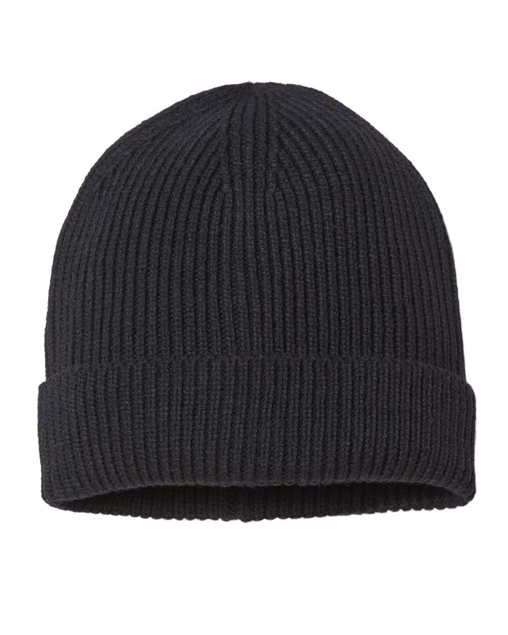 Image for Sustainable Fine Rib Cuffed Beanie - ANDY