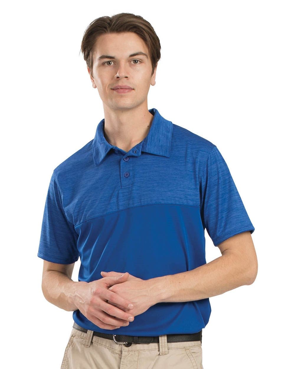 Image for Shadow Tonal Heather Polo - 5412