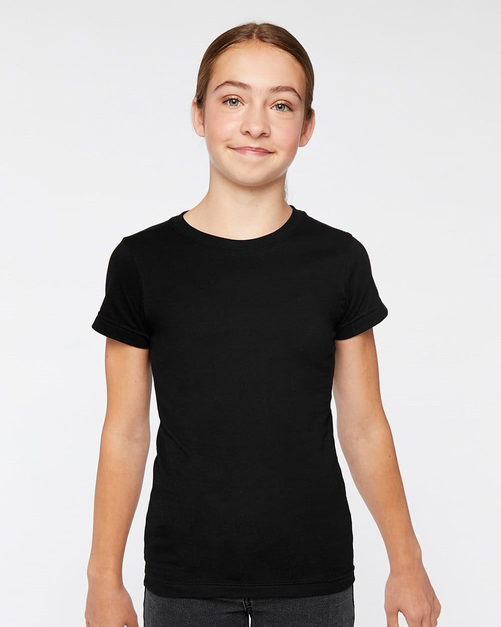 Image for Girls' Fine Jersey Tee - 2616