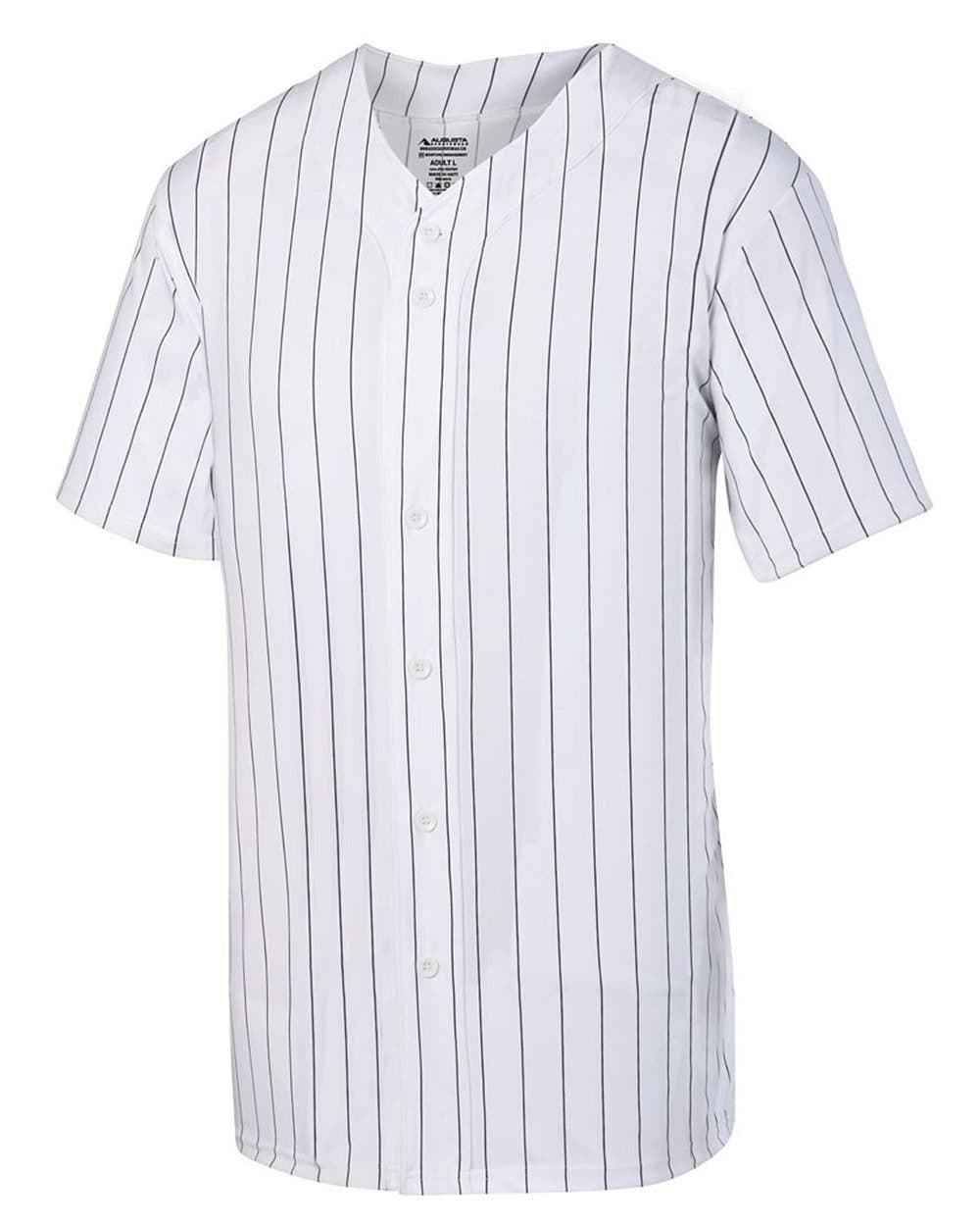 Image for Unisex Pinstripe Full Button Baseball Jersey - 1685