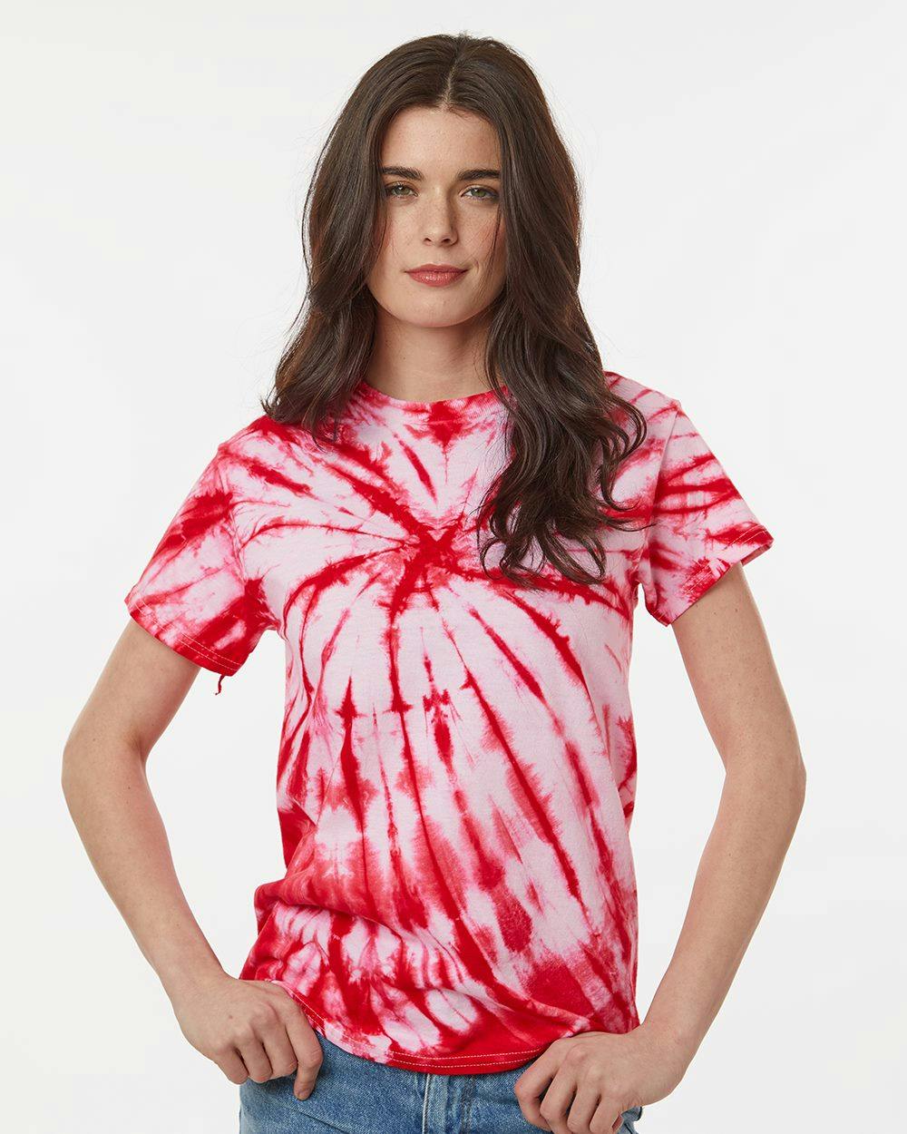 Image for Contrast Cyclone Tie-Dyed T-Shirt - 200CC