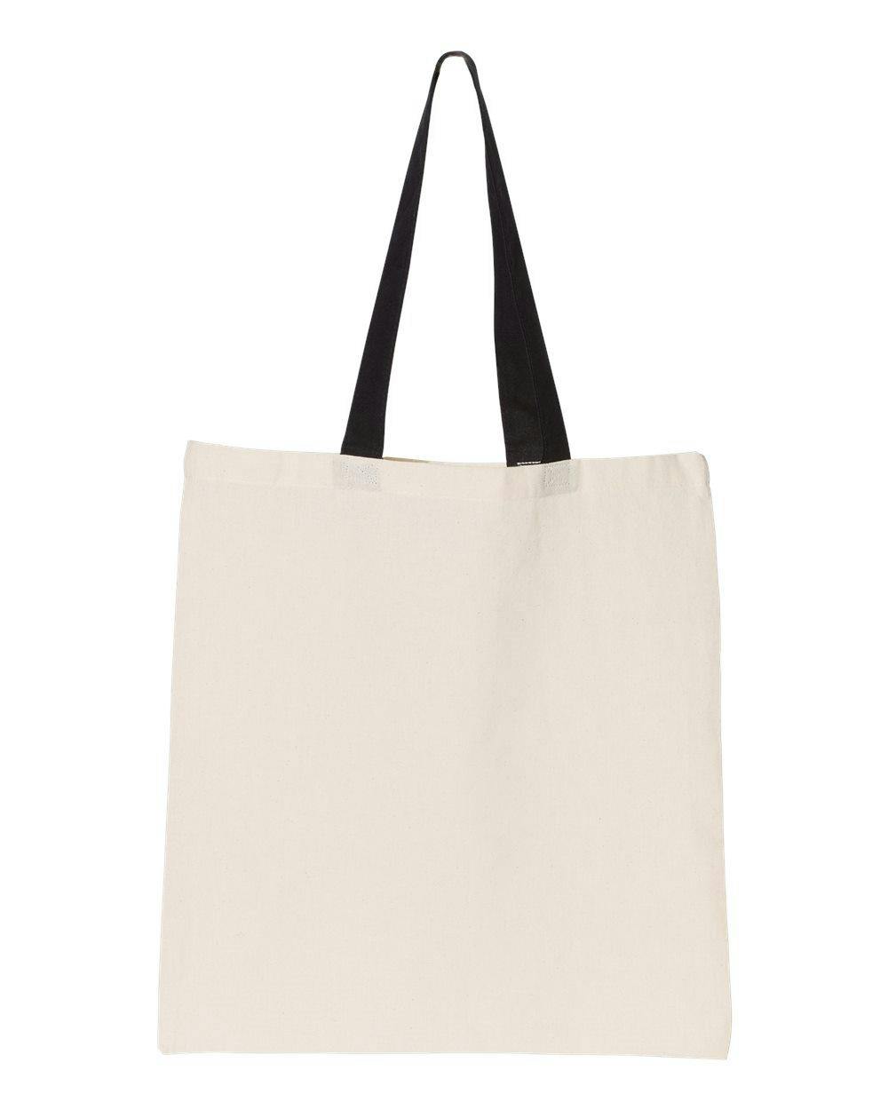 Image for Contrast-Color Handle Tote - OAD105