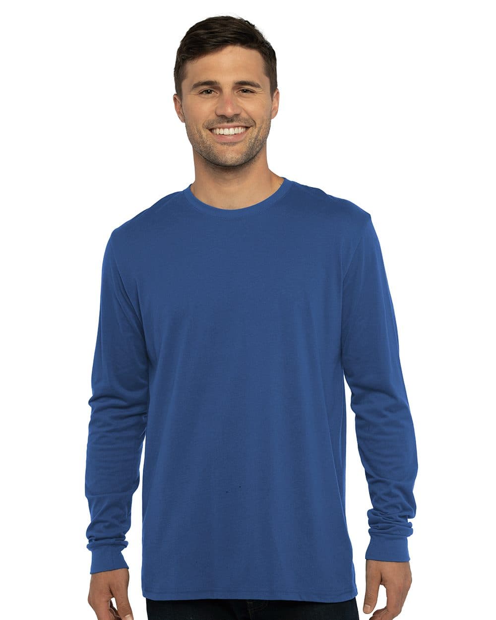 Image for Unisex Sueded Long Sleeve T-Shirt - 6411