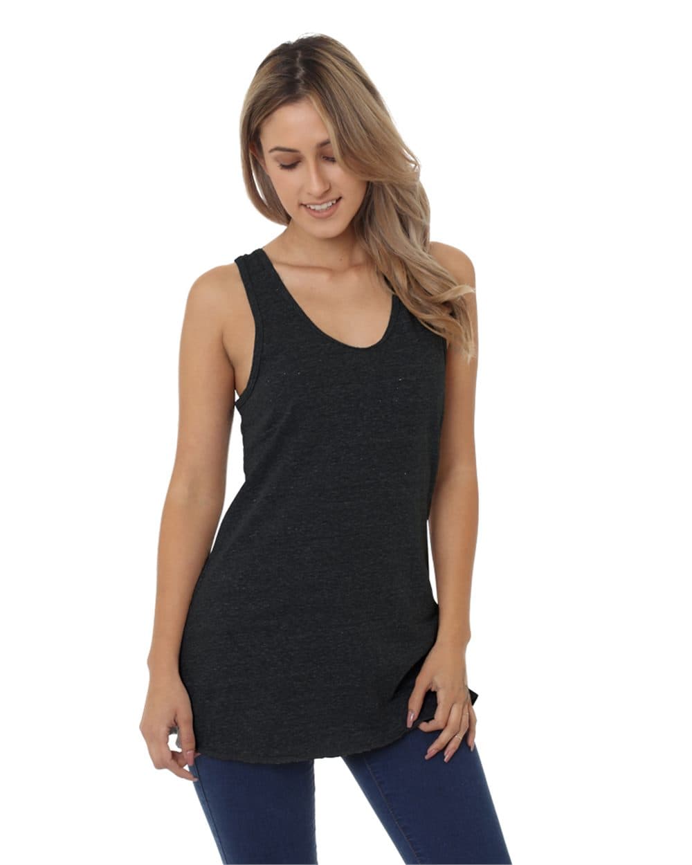 Image for Women's USA-Made Triblend Tank Top - 5820