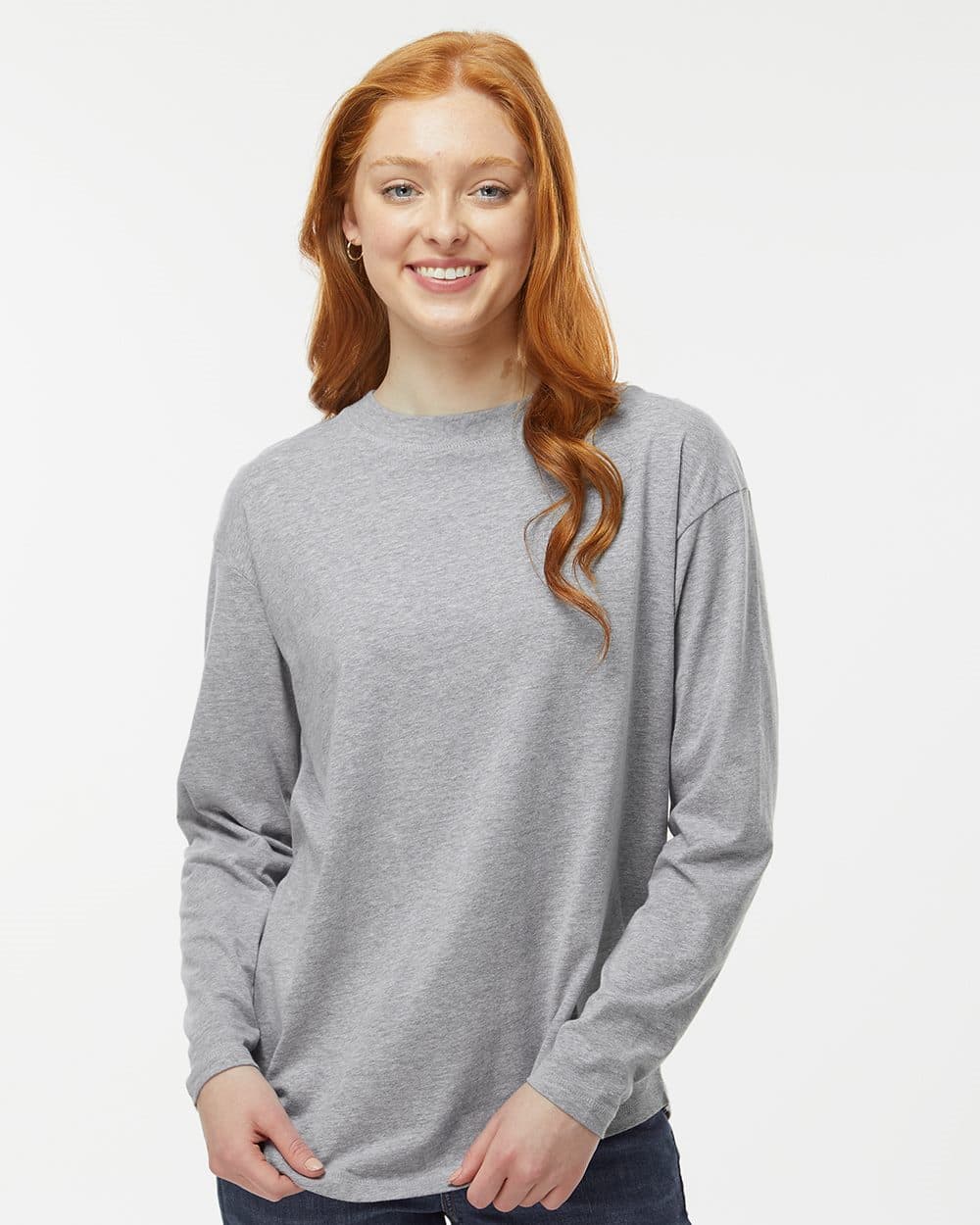 Image for Women's Fine Jersey Long Sleeve Tee - 3508