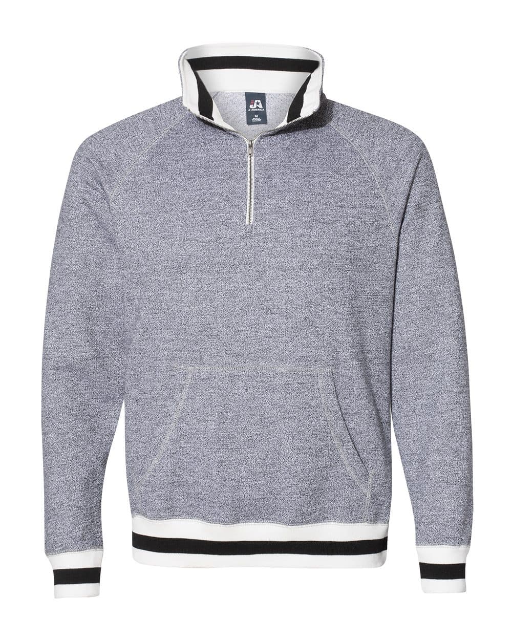 Image for Peppered Fleece Quarter-Zip Sweatshirt - 8703