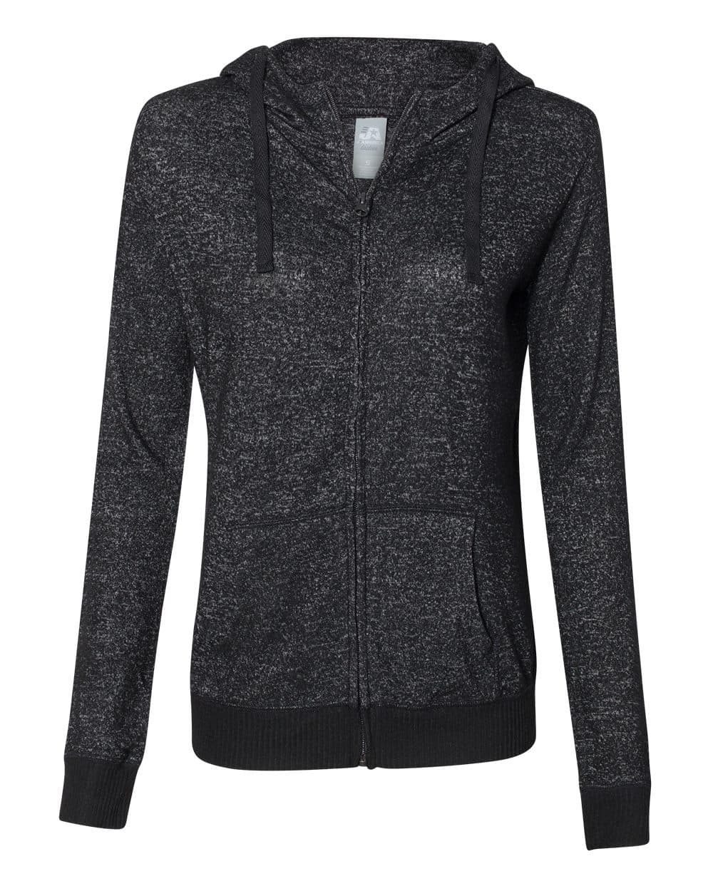 Image for Women’s Cozy Jersey Hooded Full-Zip - 8656