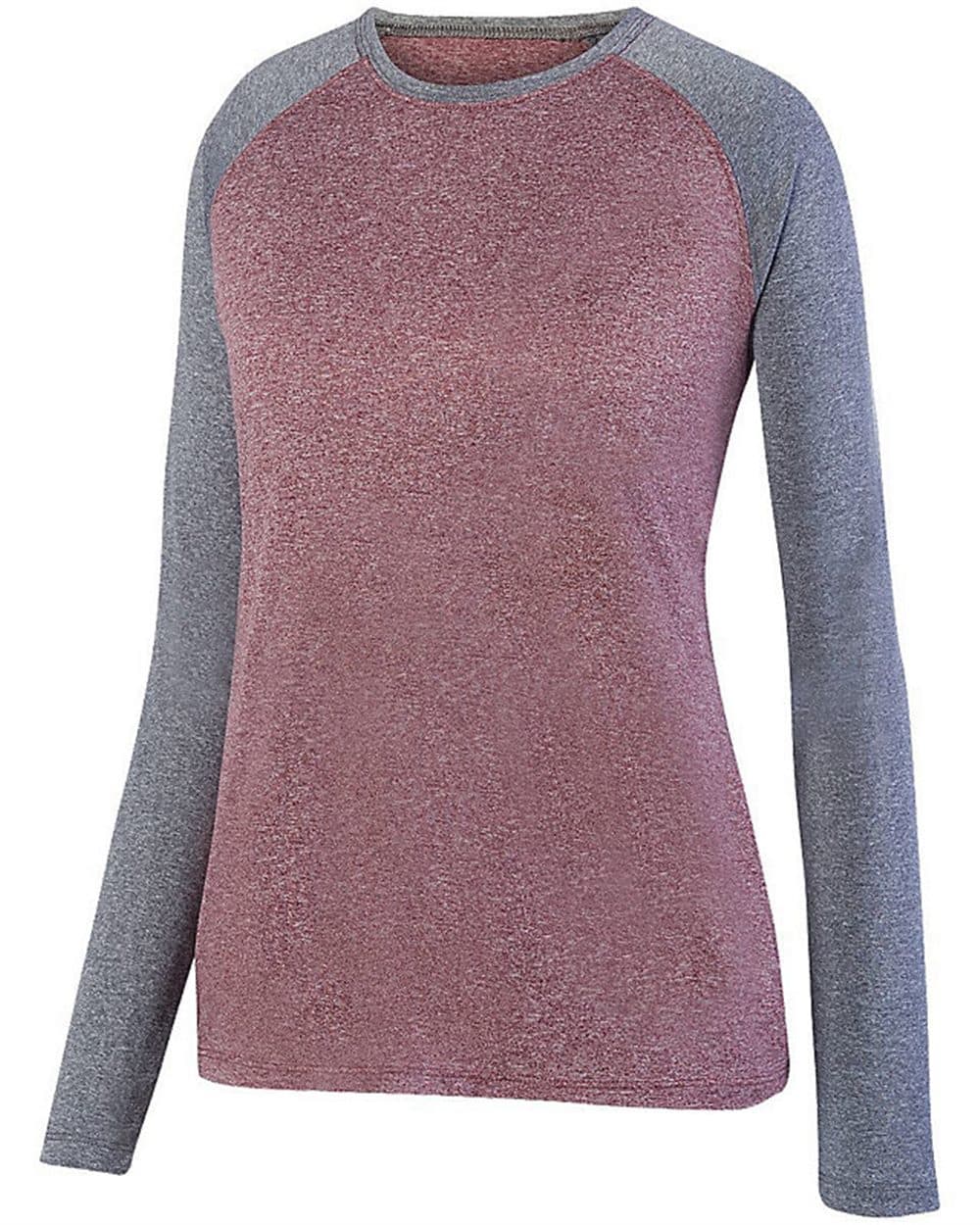 Image for Women's Kinergy Two Color Long Sleeve Raglan T-Shirt - 2817