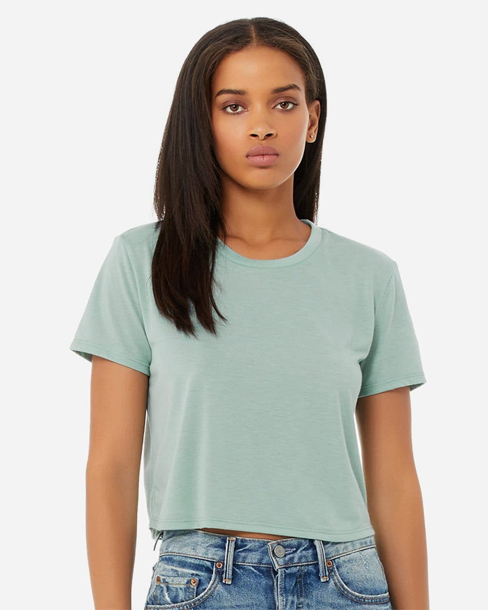 Image for Women’s Flowy Crop Tee - 8882