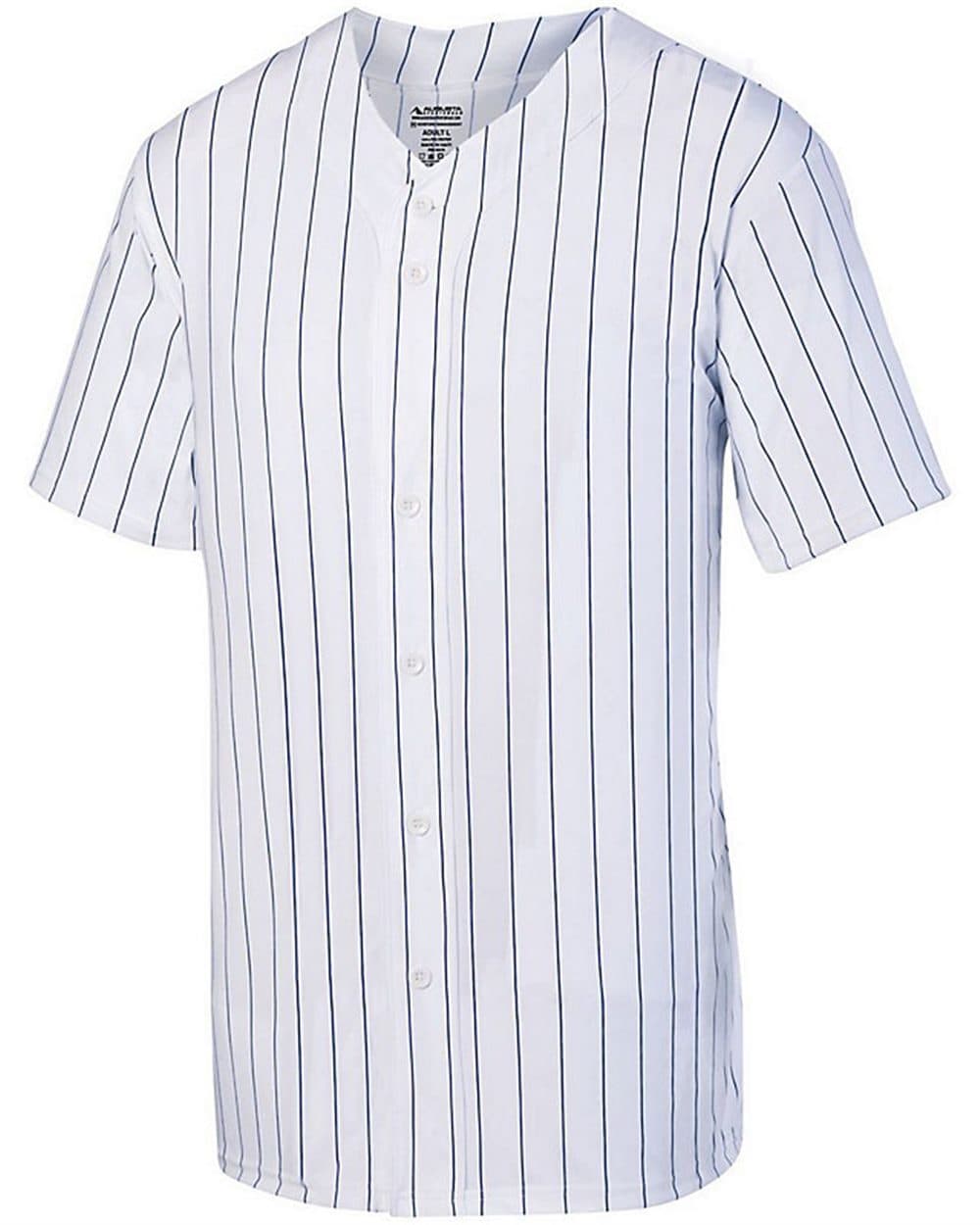 Image for Youth Pinstripe Full Button Baseball Jersey - 1686