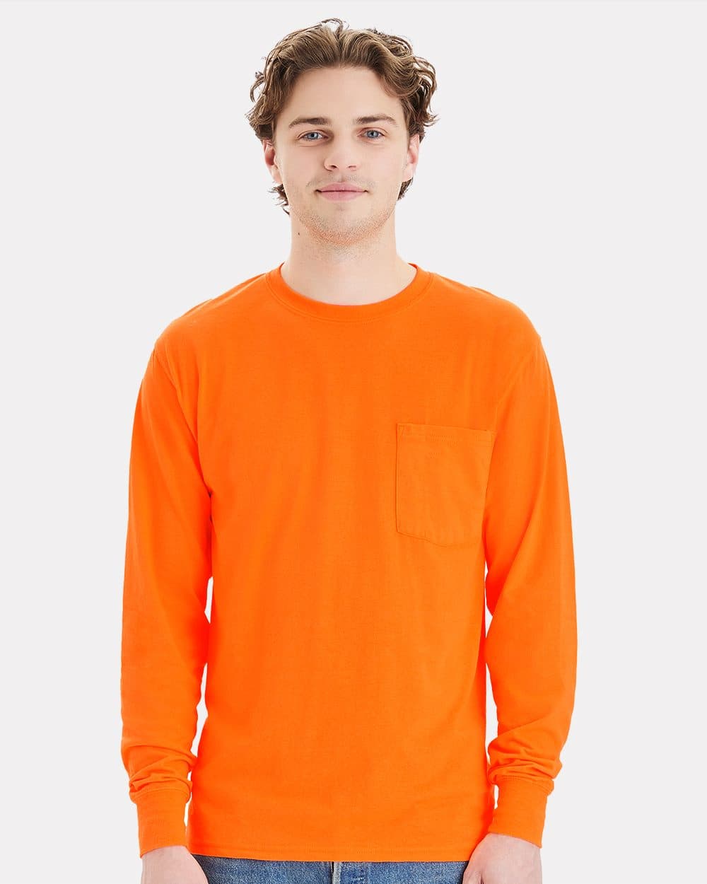 Image for Workwear Long Sleeve Pocket T-Shirt - W120