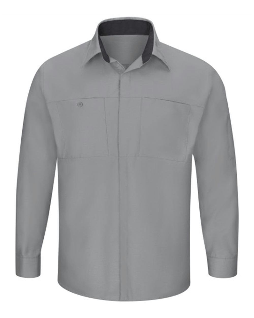 Image for Performance Plus Long Sleeve Shirt with OilBlok Technology - Tall Sizes - SY32T