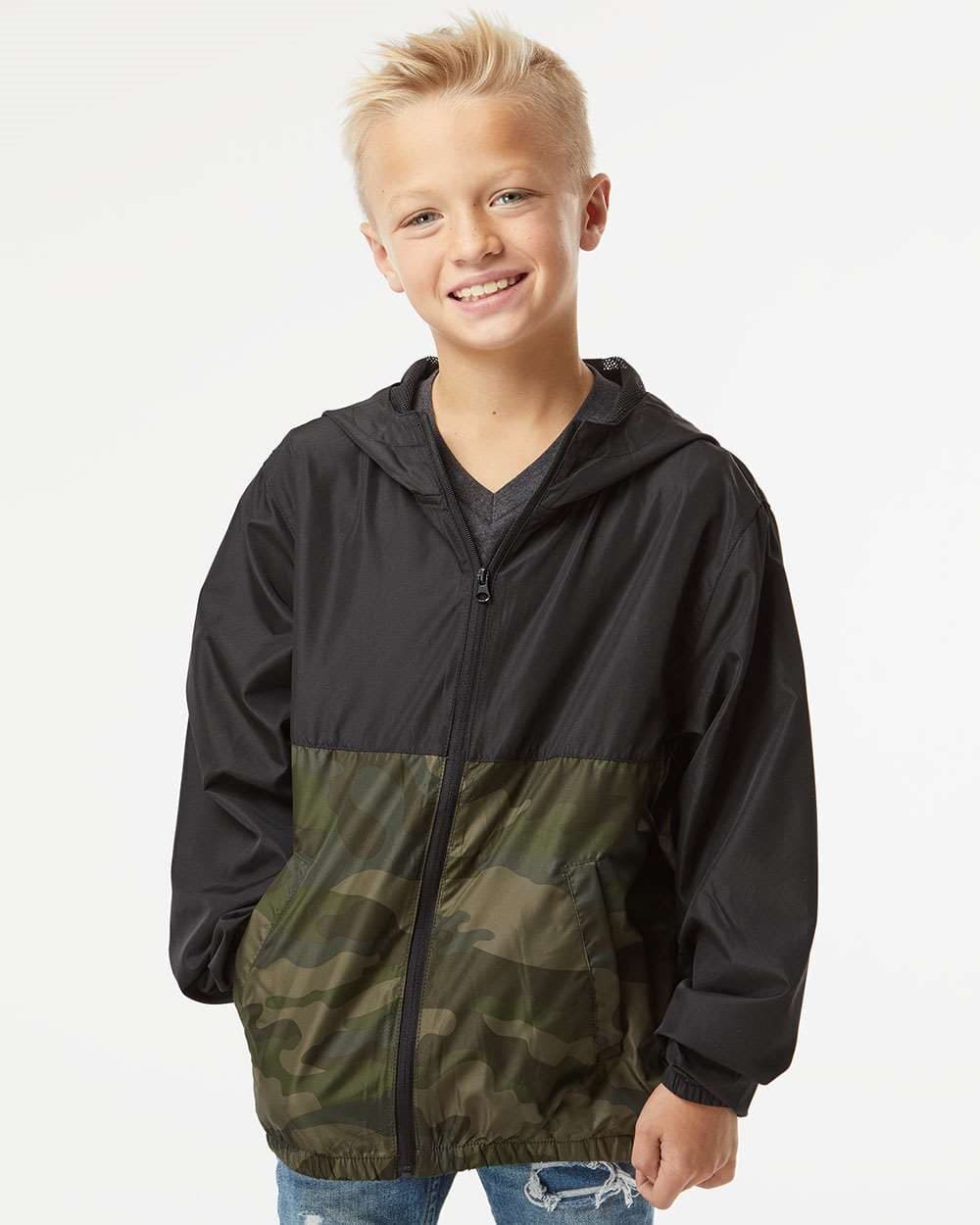 Image for Youth Lightweight Windbreaker Full-Zip Jacket - EXP24YWZ