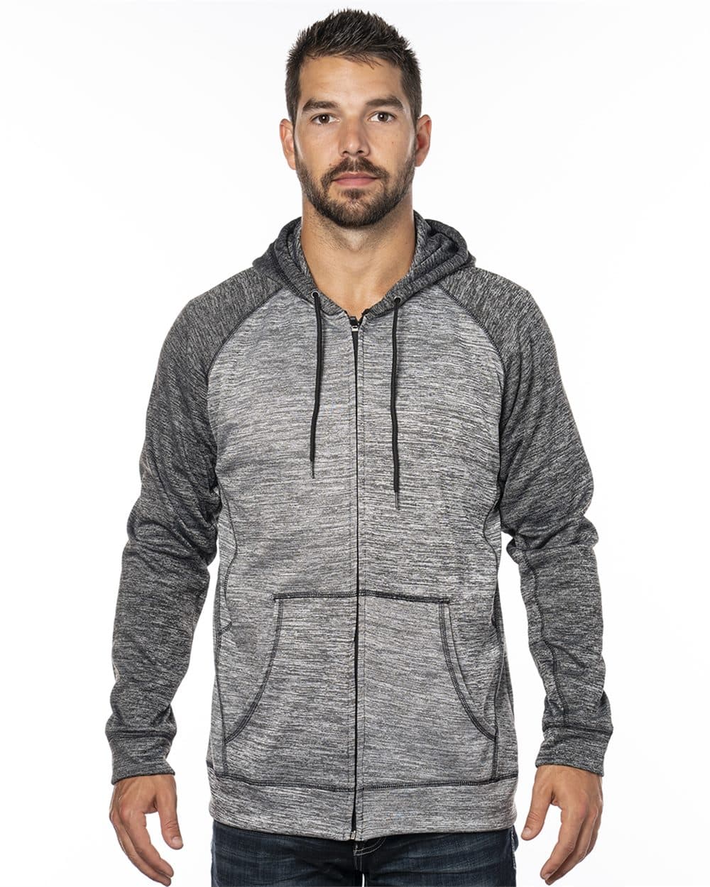 Image for Performance Raglan Full-Zip Sweatshirt - 8660