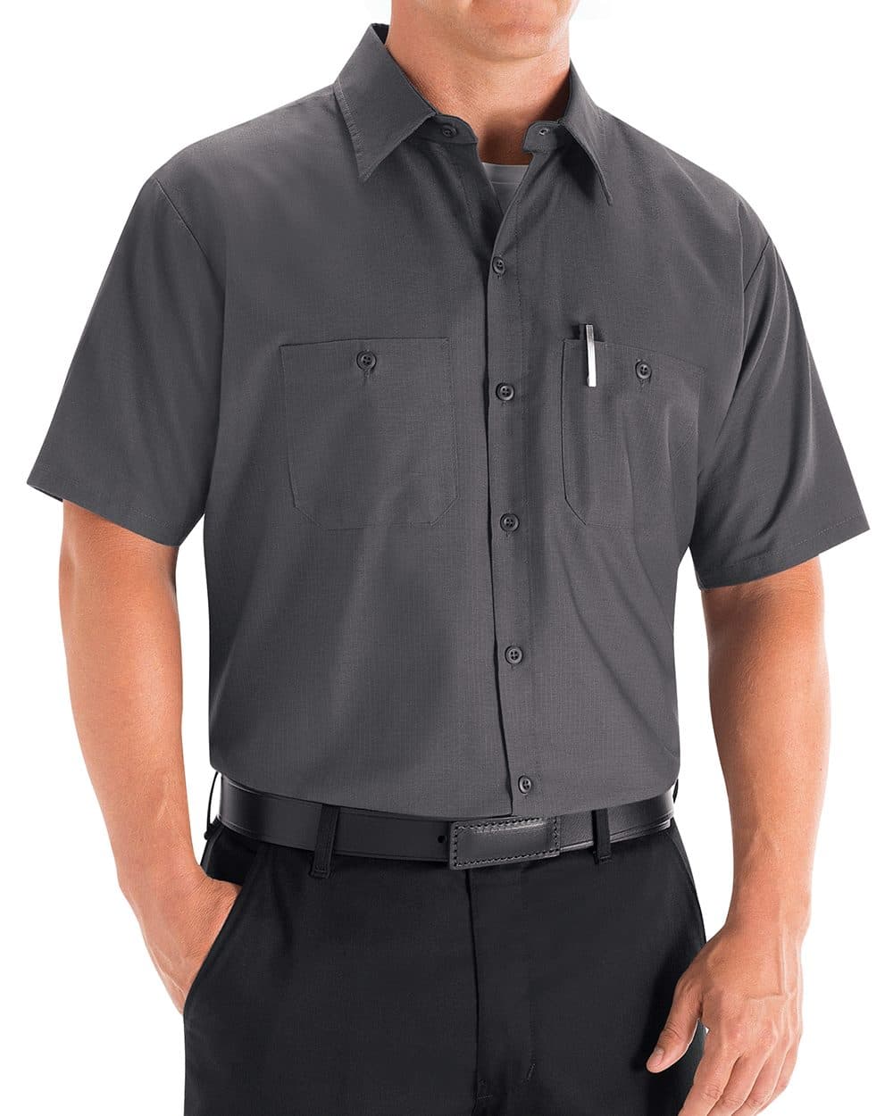 Image for Men's Tall Mimix™ Short Sleeve Work Shirt - SX20T
