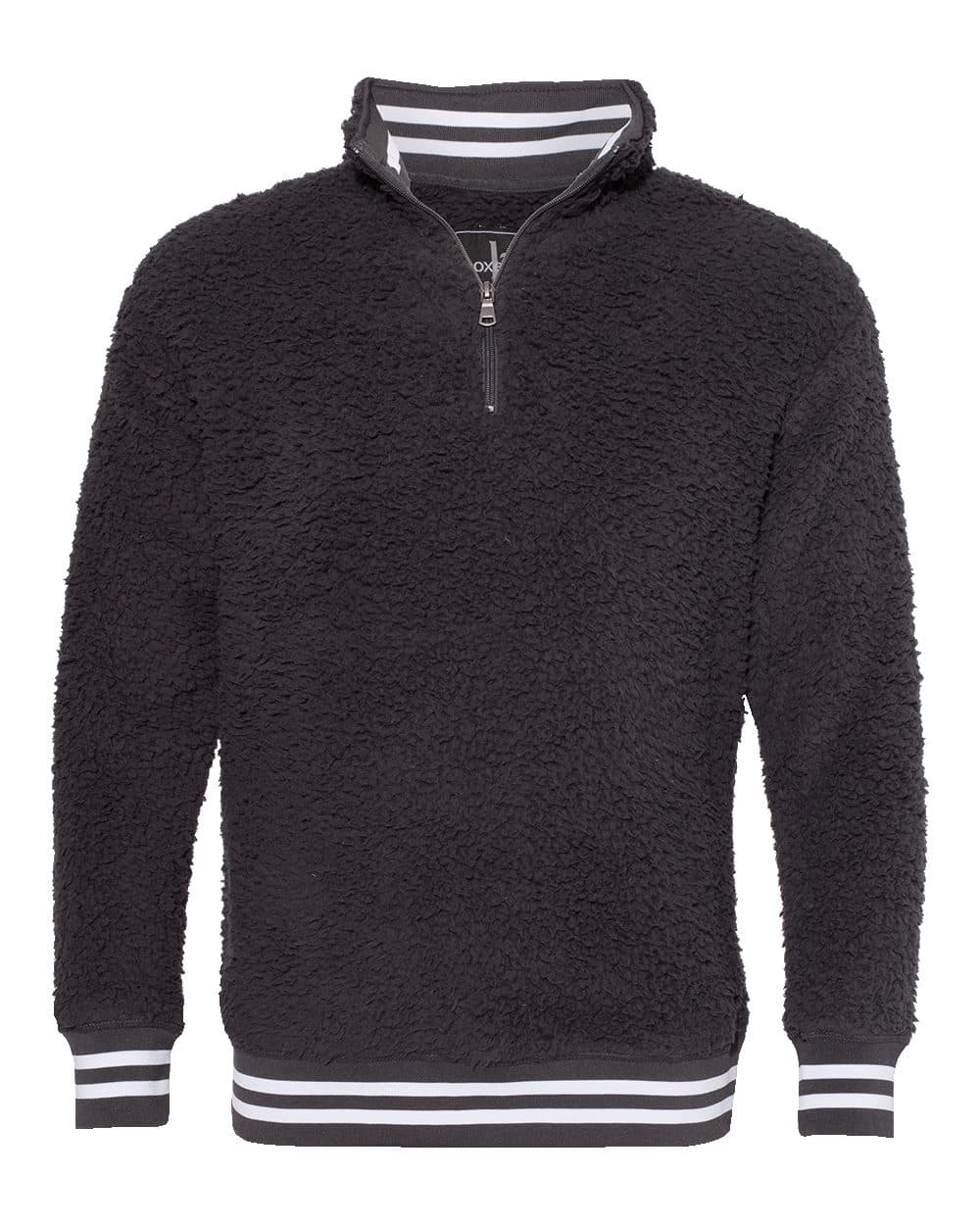 Image for Unisex Varsity Sherpa Quarter-Zip Pullover - Q20