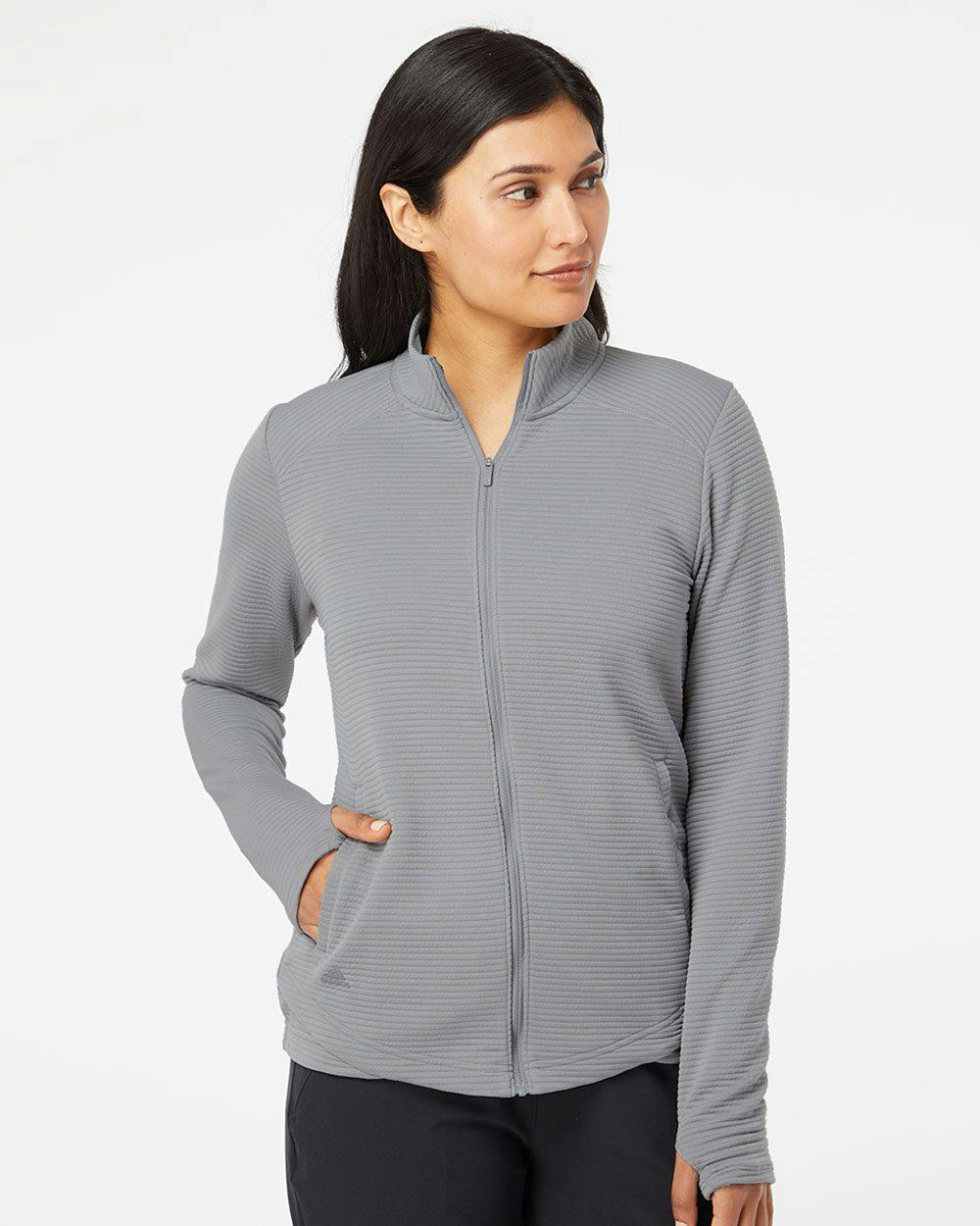 Image for Women's Textured Full-Zip Jacket - A416