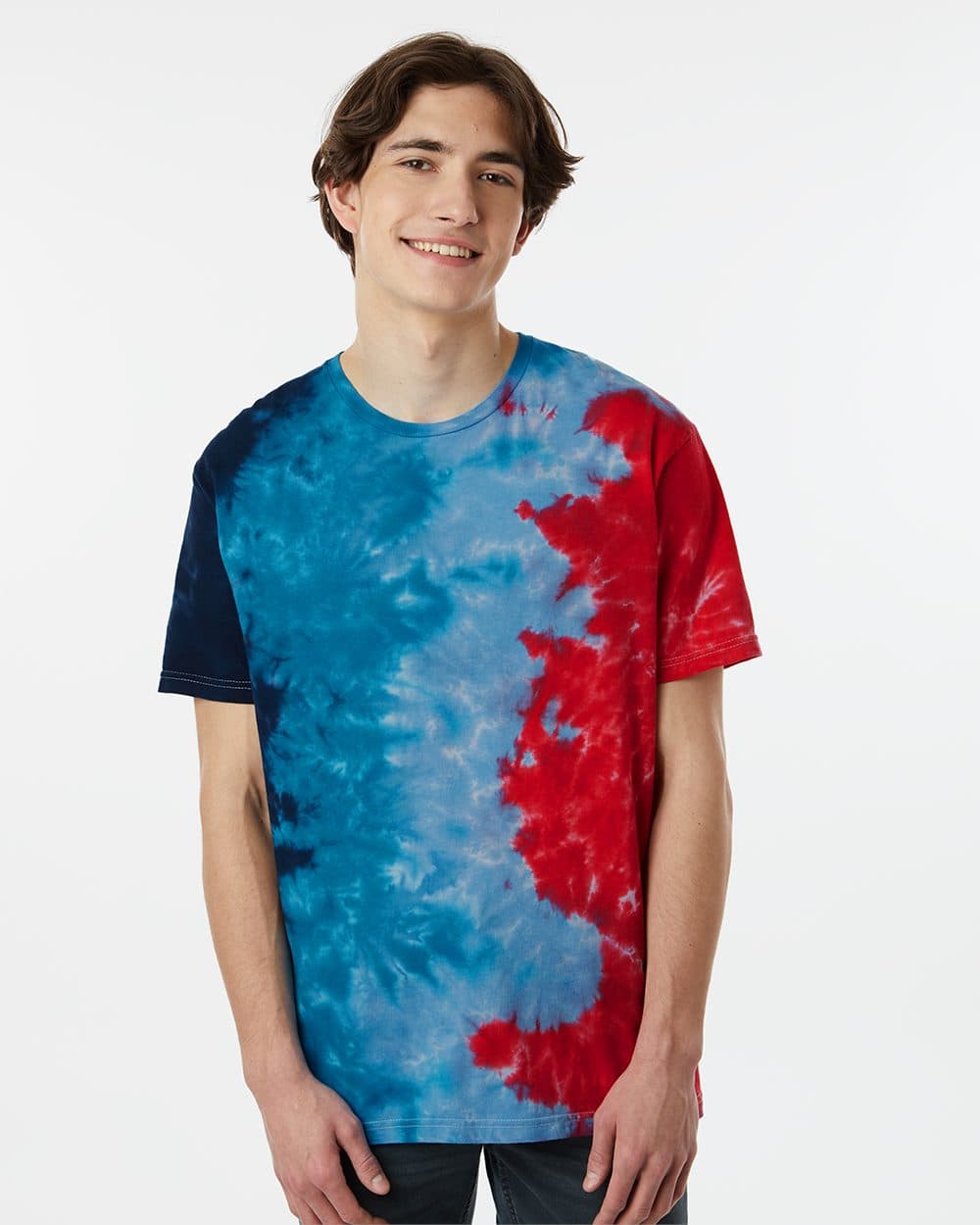 Image for Slushie Crinkle Tie-Dyed T-Shirt - 640VR