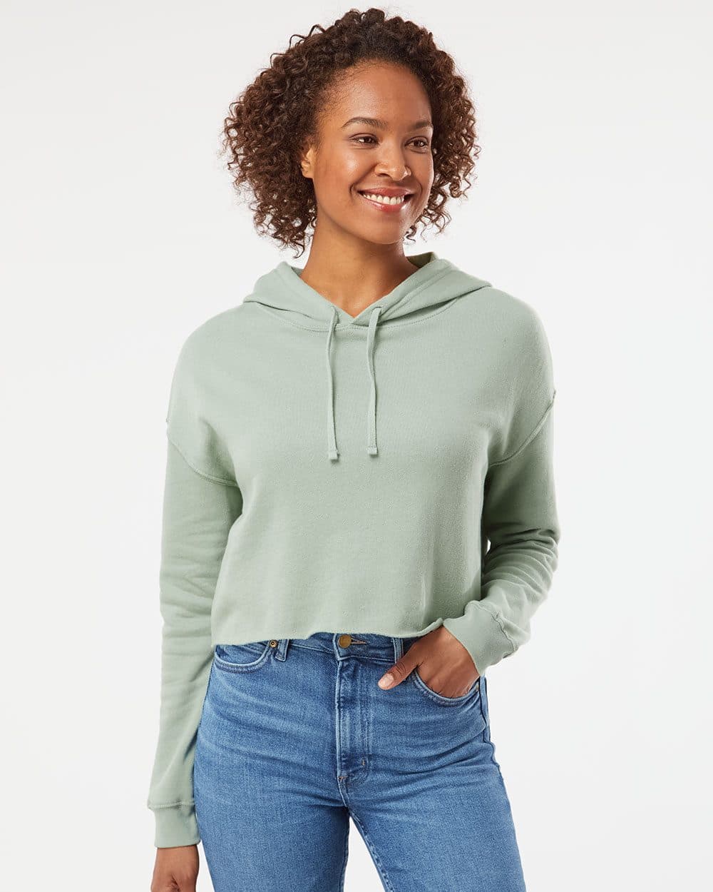 Image for Women’s Lightweight Crop Hooded Sweatshirt - AFX64CRP