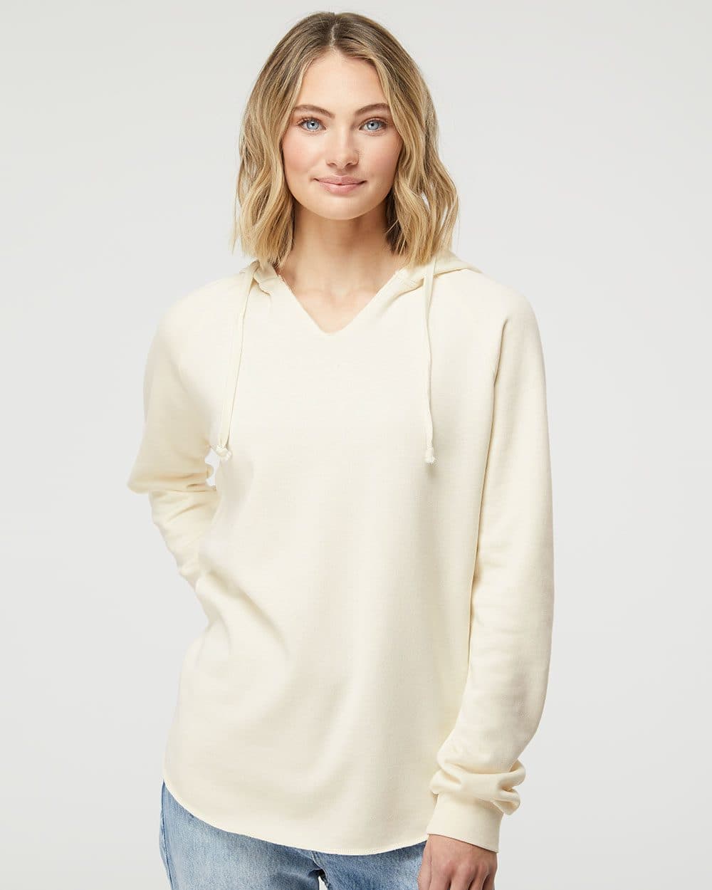 Image for Women’s Lightweight California Wave Wash Hooded Sweatshirt - PRM2500