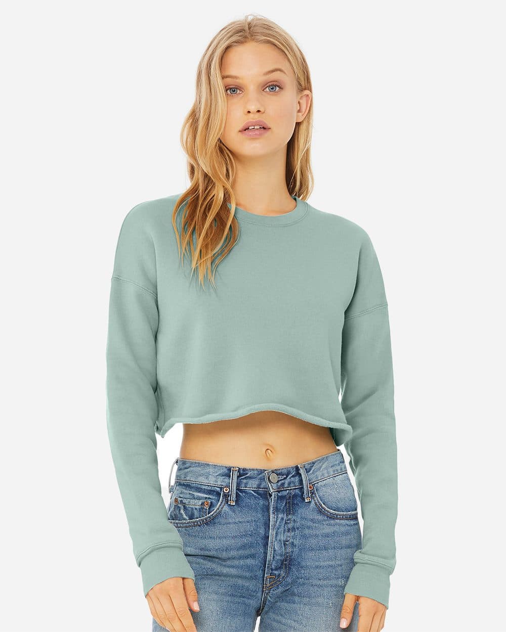 Image for Women's Crop Crew Fleece - 7503