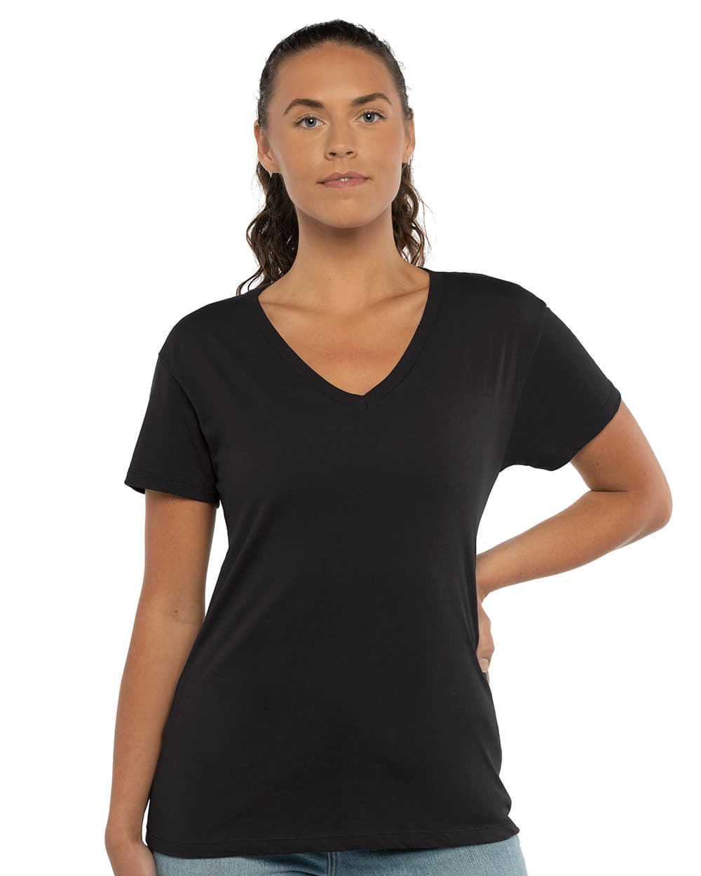 Image for Women’s Cotton V-Neck T-Shirt - 3940