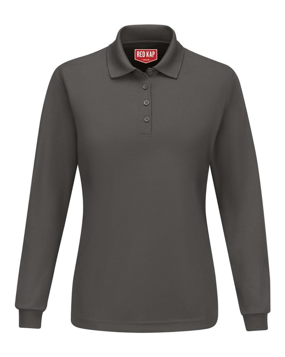 Image for Women's Long Sleeve Performance Knit Polo - SK7L