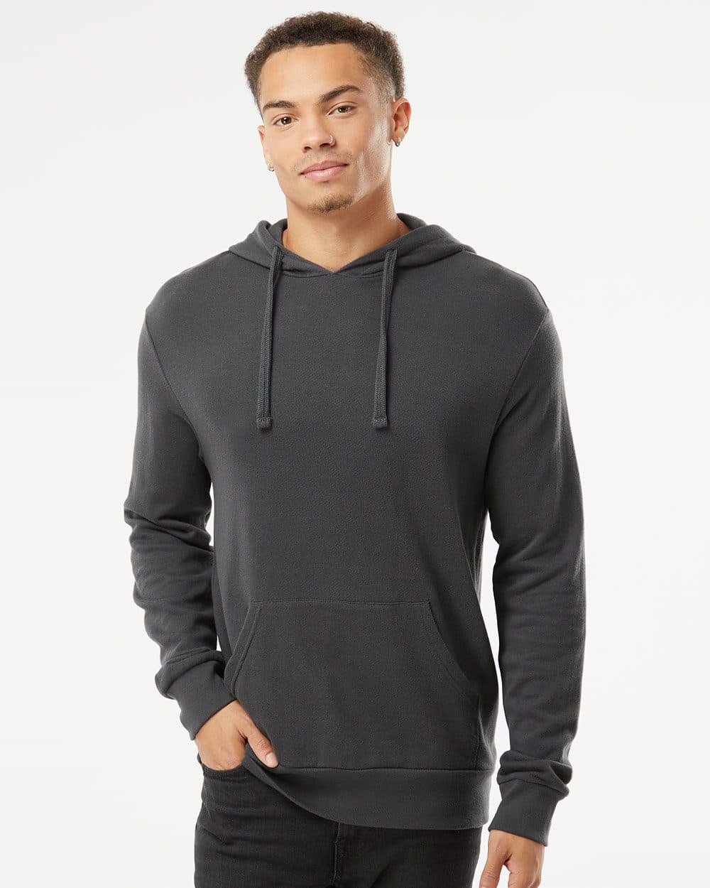 Image for Challenger Lightweight Eco-Washed Terry Hoodie - 9595ZT