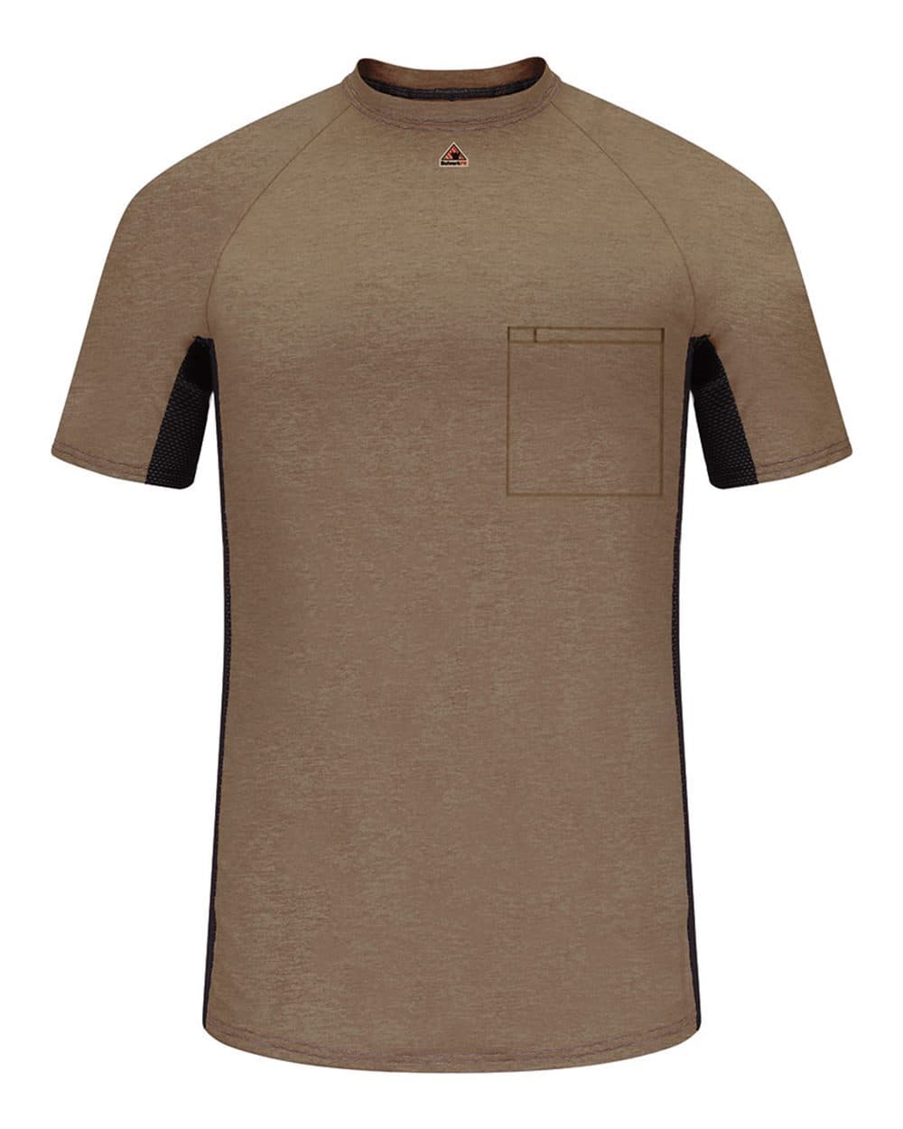 Image for Men's FR Two-Tone Base Layer with Concealed Chest Pocket- EXCEL FR - MPS4
