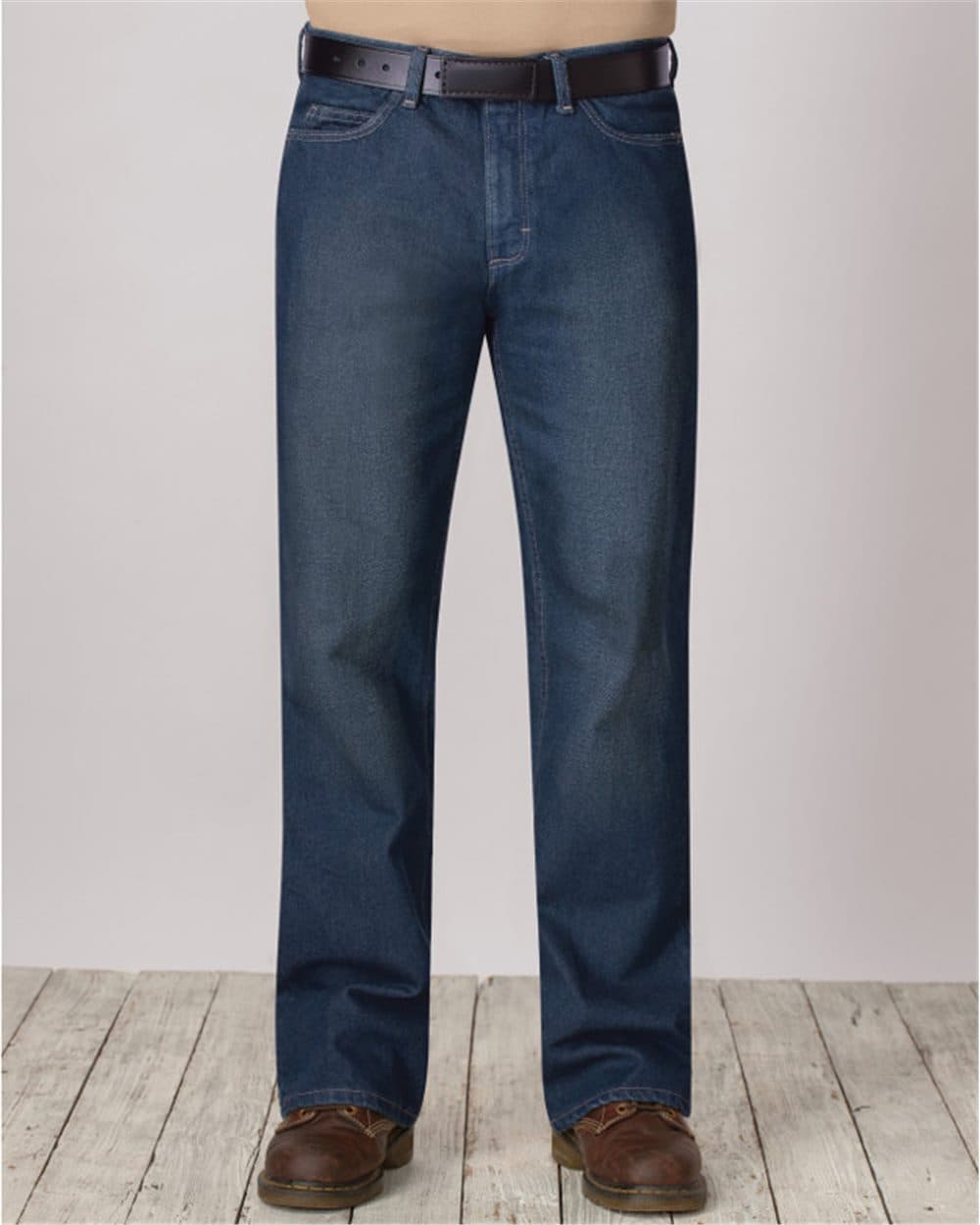 Image for Men's Straight Fit Sanded Denim Jean - EXCEL FR® - 12.5 oz. - PEJM