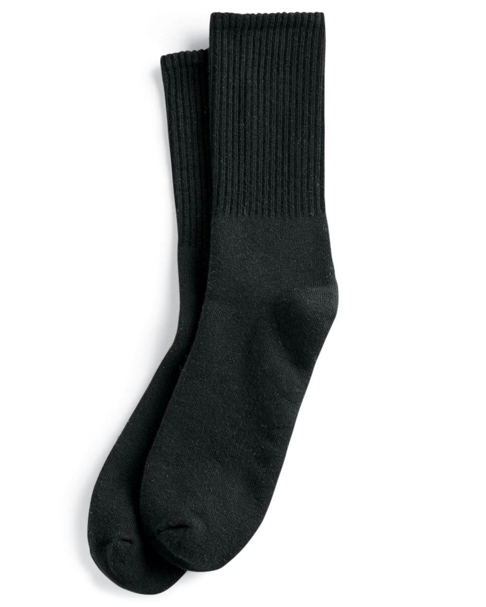 Image for USA-Made Solid Crew Socks - SC200