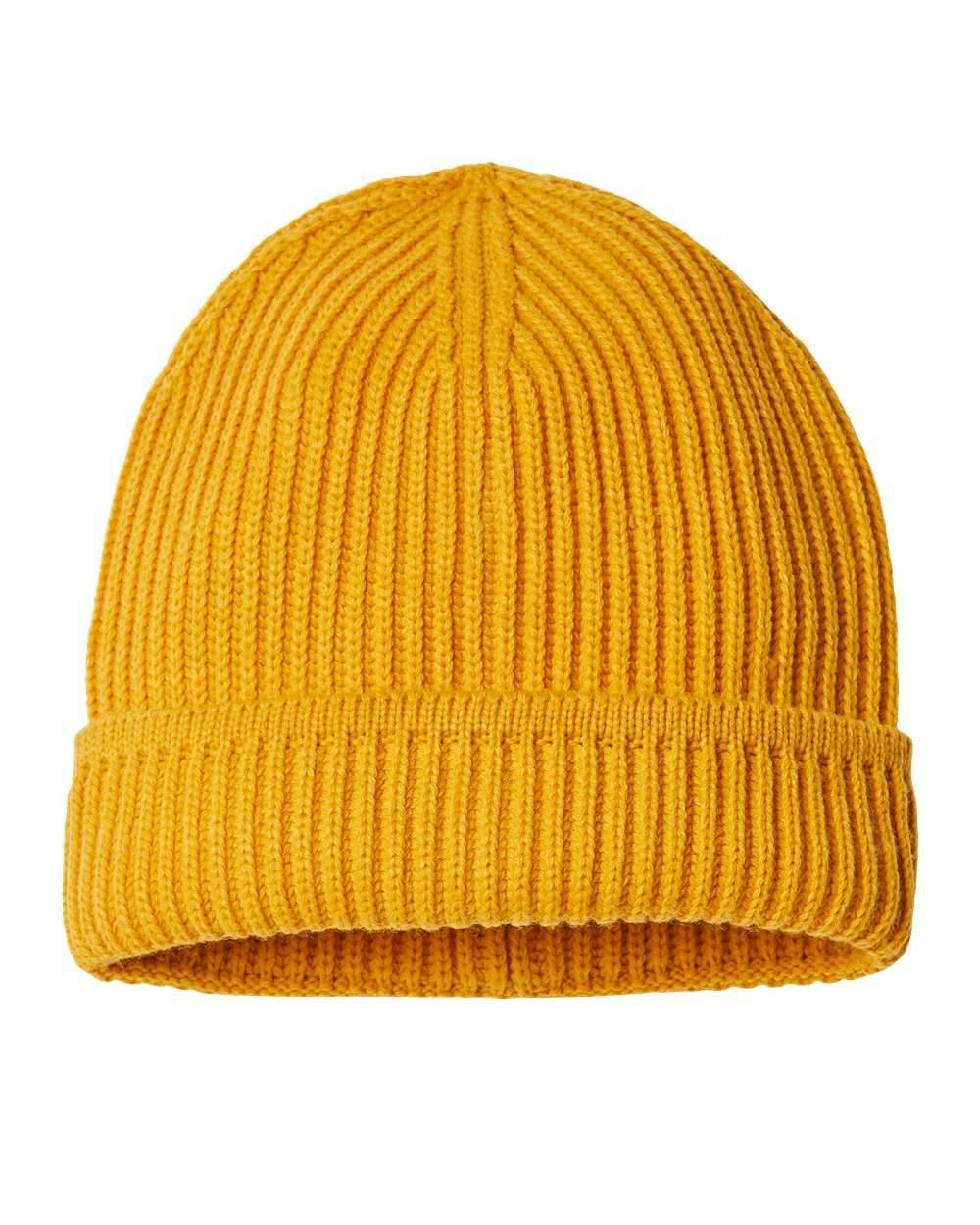 Image for Sustainable Finish Edge Cuffed Beanie - MAPLE
