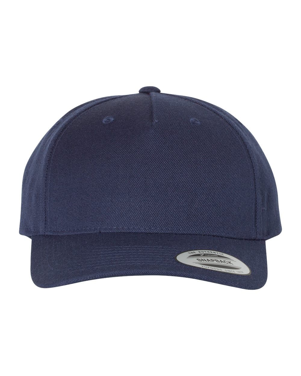 Image for Premium Five-Panel Curved Visor Snapback Cap - 5789M