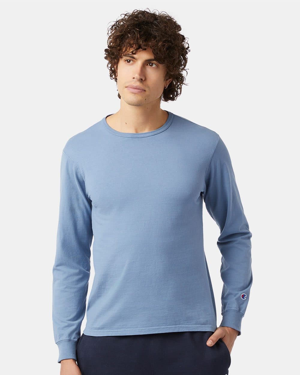 Image for Garment-Dyed Long Sleeve T-Shirt - CD200