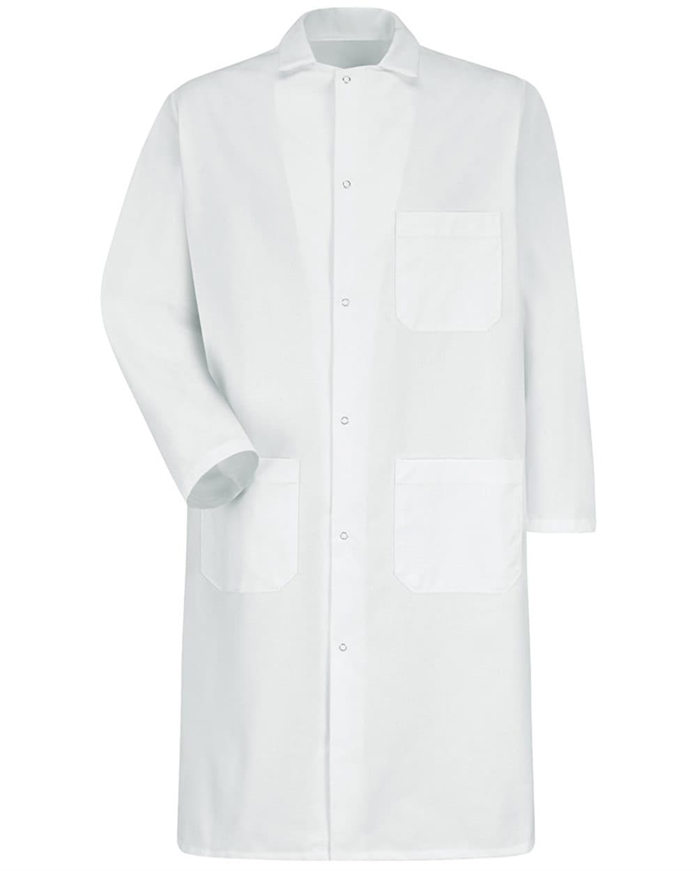 Image for Unisex Gripper - Front Butcher Frock - Exterior Chest Pocket - 4016