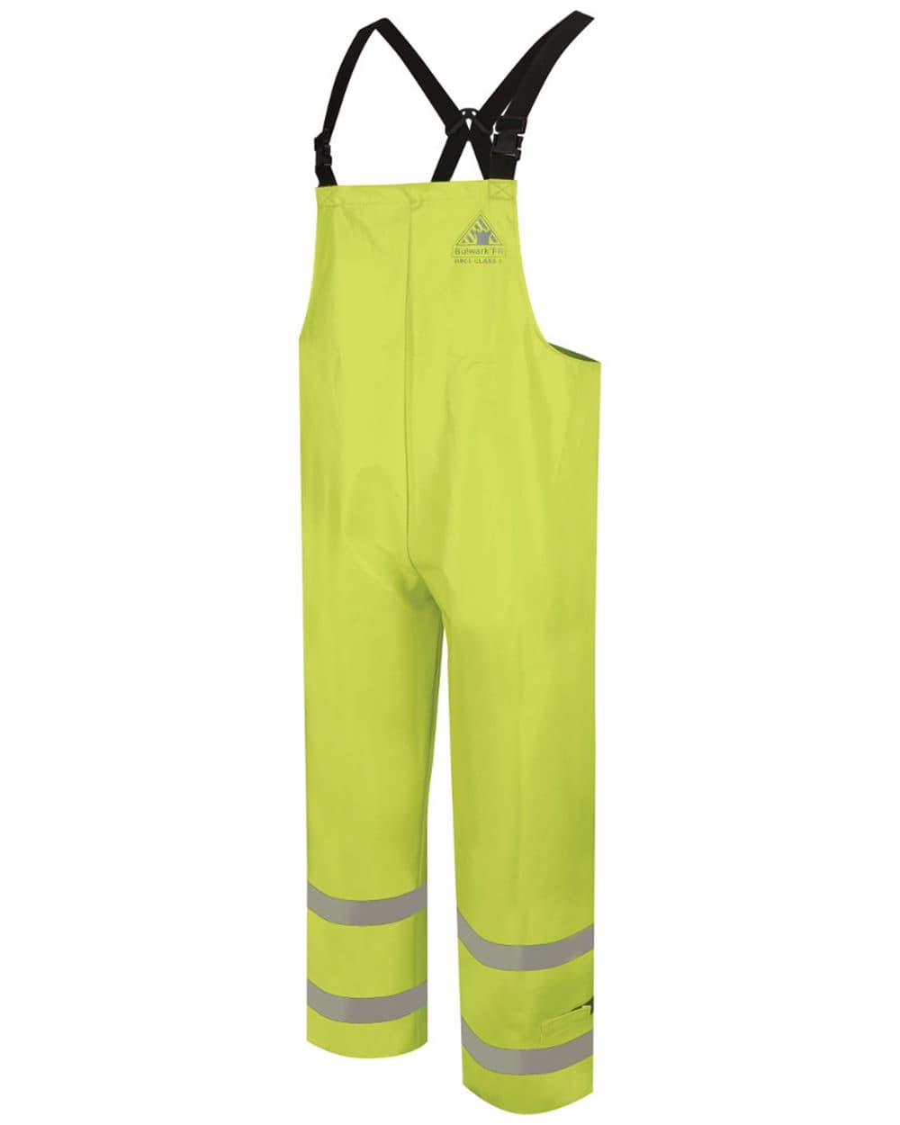 Image for Hi-Visibility Flame-Resitant Rain Bib Overall - 13 oz. - BXN6