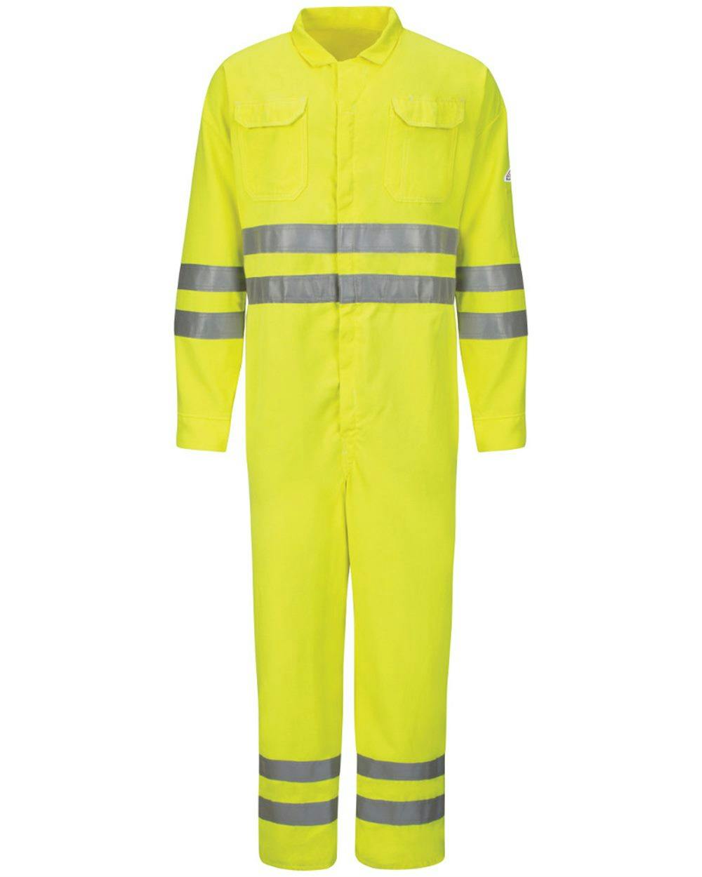 Image for Hi-Vis Deluxe Coverall with Reflective Trim - CoolTouch® 2 - 7 oz. - CMD8
