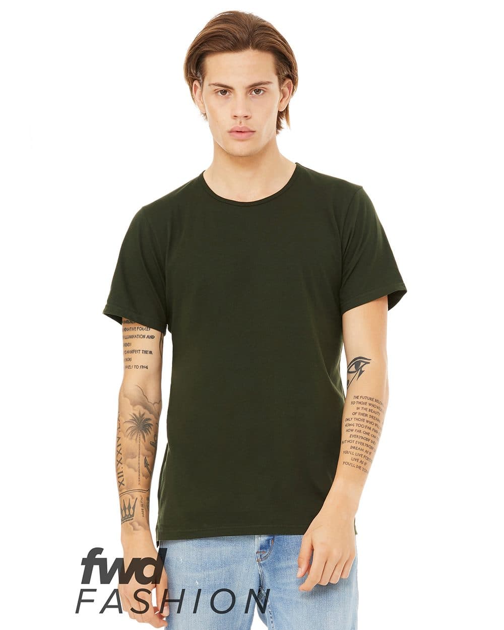 Image for FWD Fashion Split Hem Tee - 3011