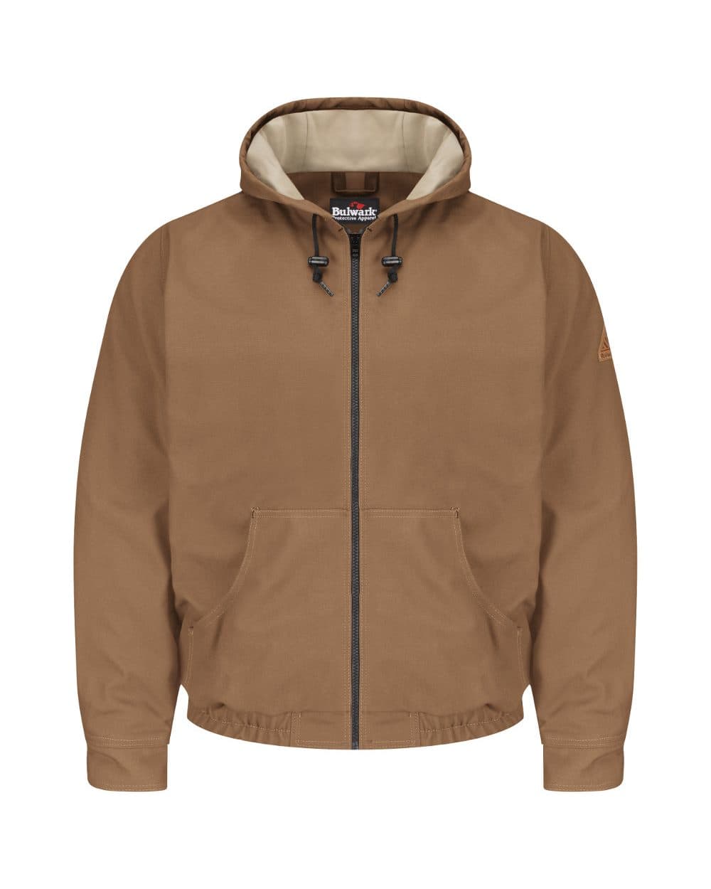 Image for Brown Duck Hooded Jacket - EXCEL FR® ComforTouch® - Tall Sizes - JLH4T