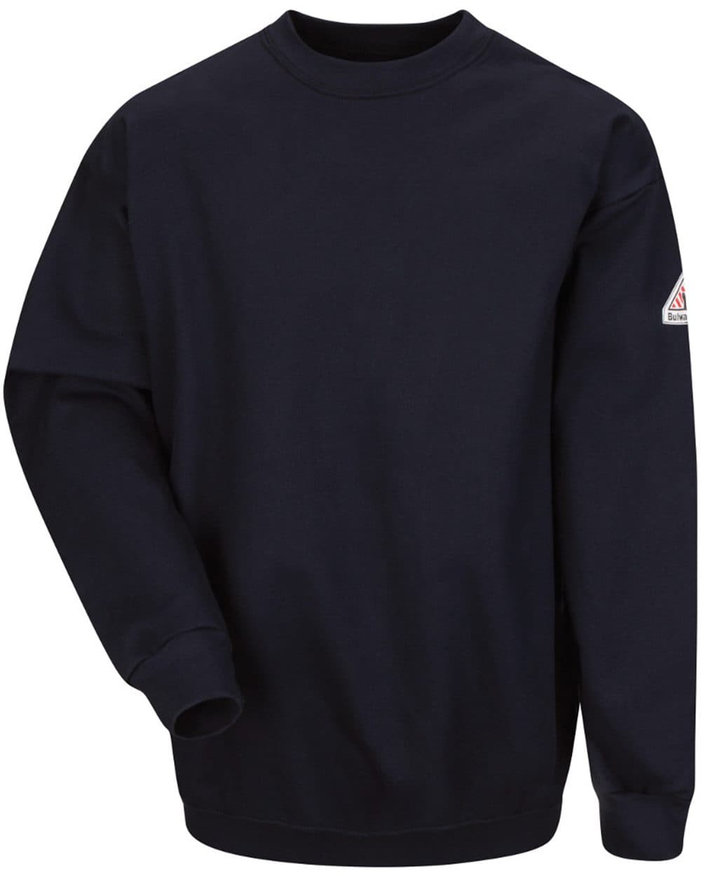 Image for Pullover Crewneck Sweatshirt - Cotton/Spandex Blend - Tall Sizes - SEC2T