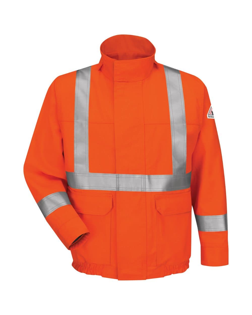 Image for Men's Lined Bomber Jacket with CSA Compliant Reflective Trim - EXCEL FR® ComforTouch - JLJS