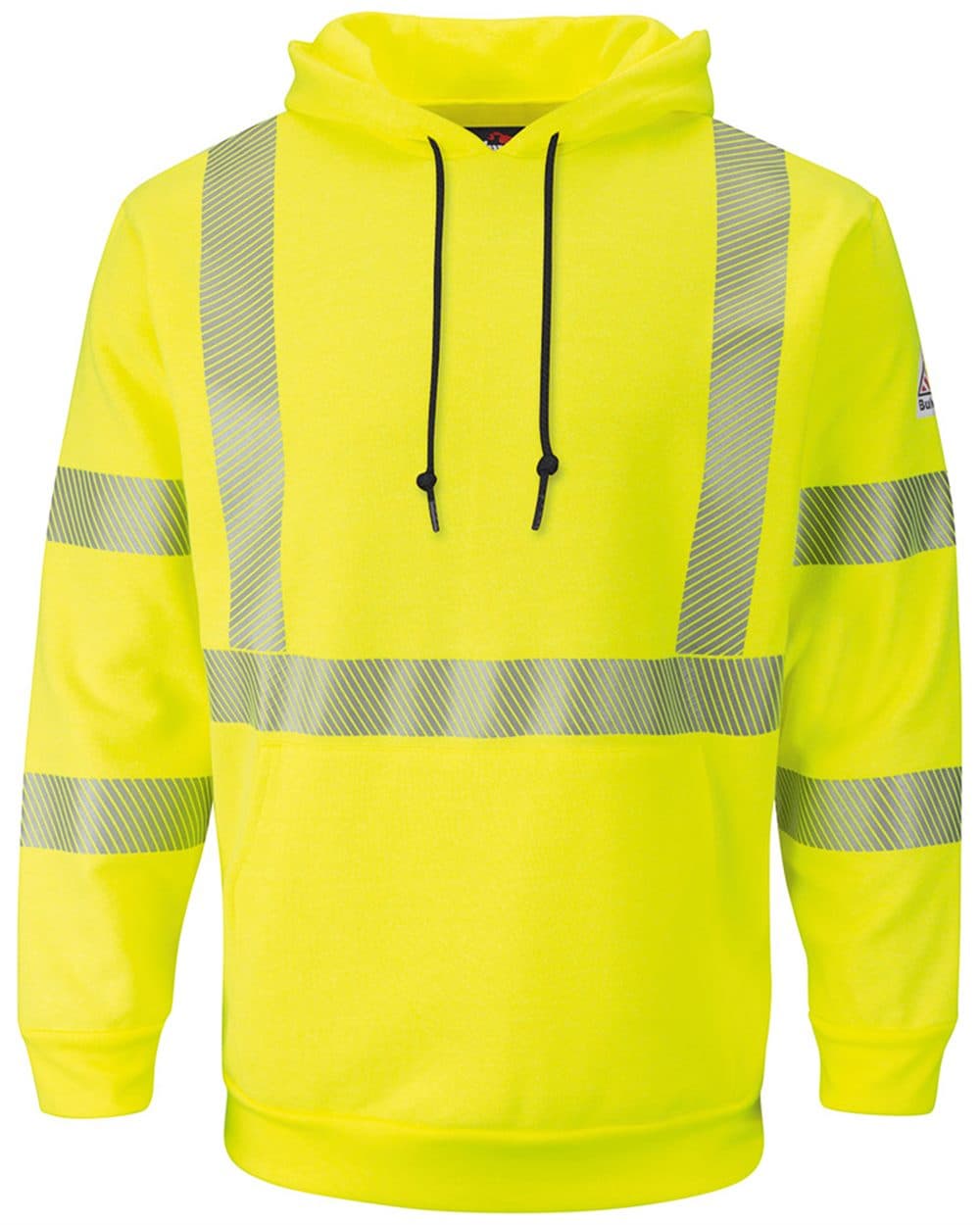 Image for Men's Tall Hi-Visibility Pullover Hooded Fleece Sweatshirt - SMH4T