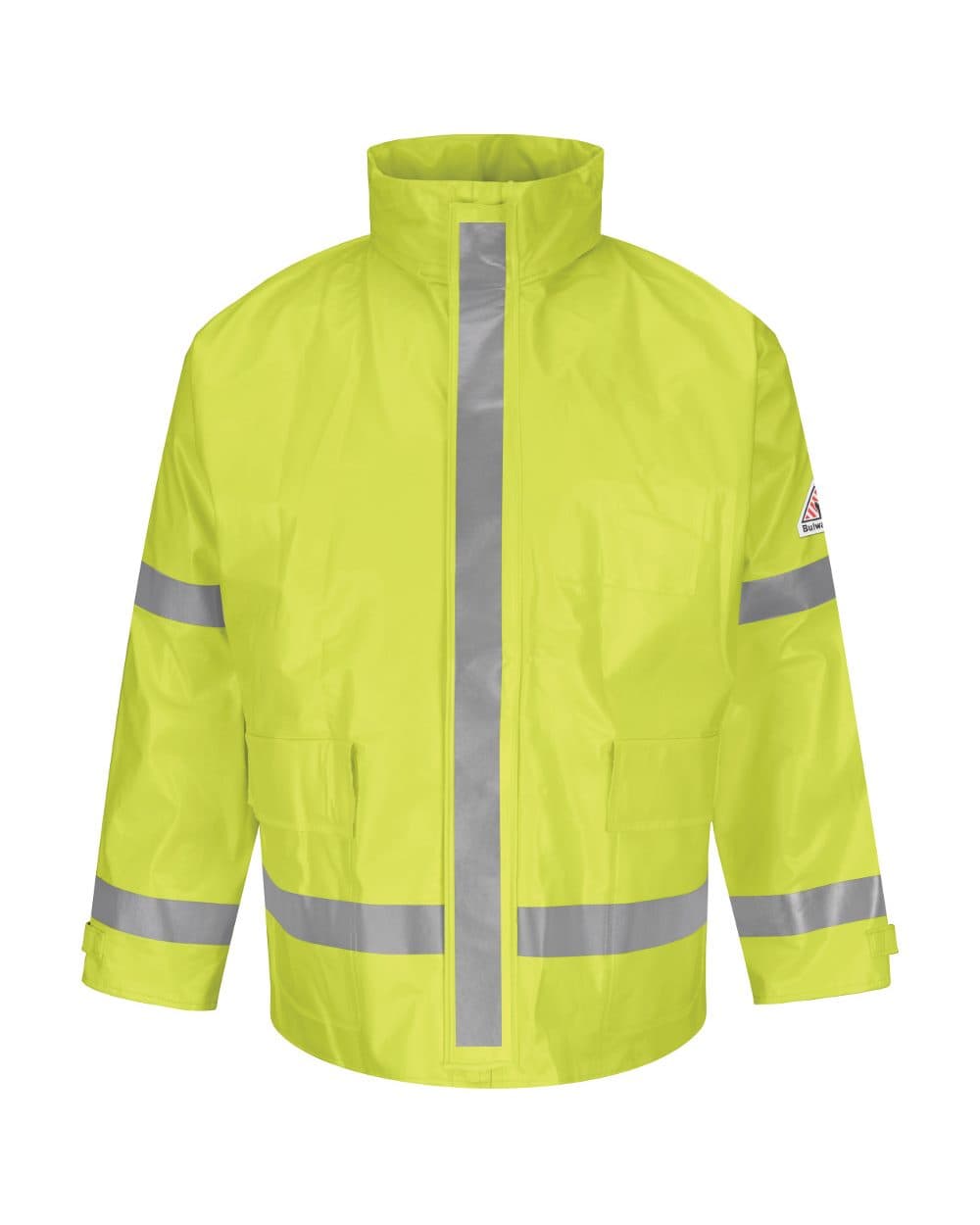 Image for Hi-Visibility Flame-Resistant Rain Jacket - JXN6